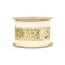 LaRibbons 2 1/2" Metallic Striped Wired Ribbon | 10 Yard Roll